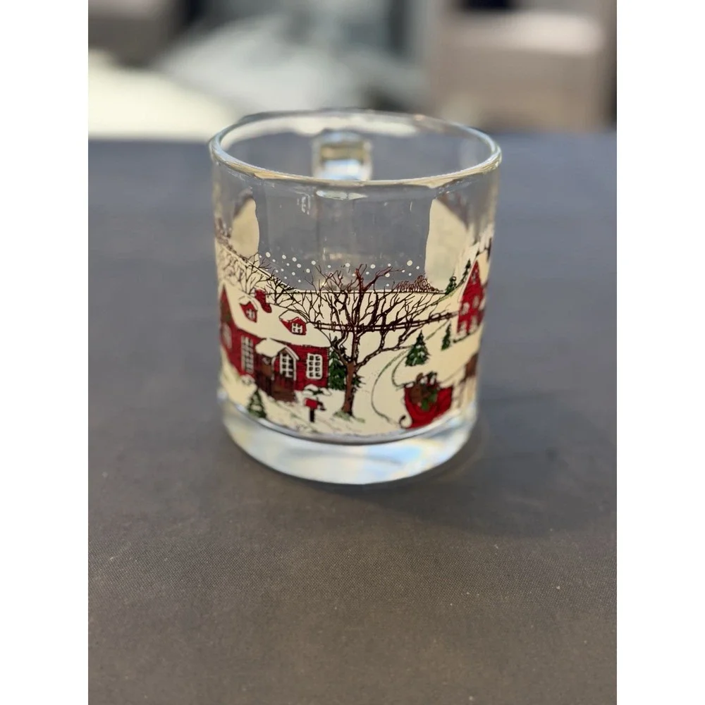 Libbey christmas mug